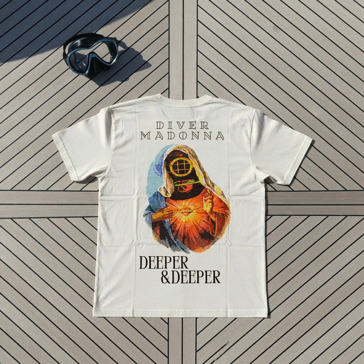 Diver Madonna Tişört