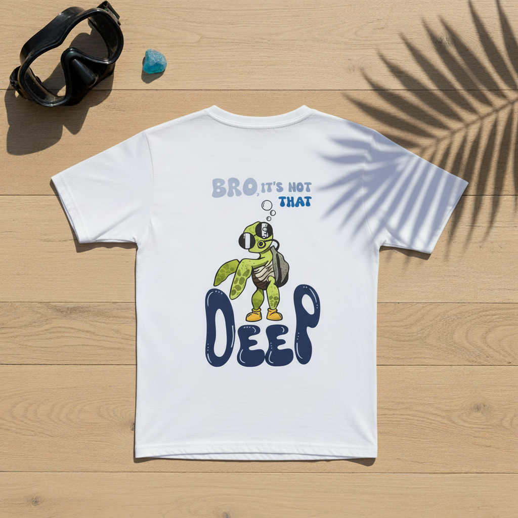 Bro It's Not That Deep Tişört